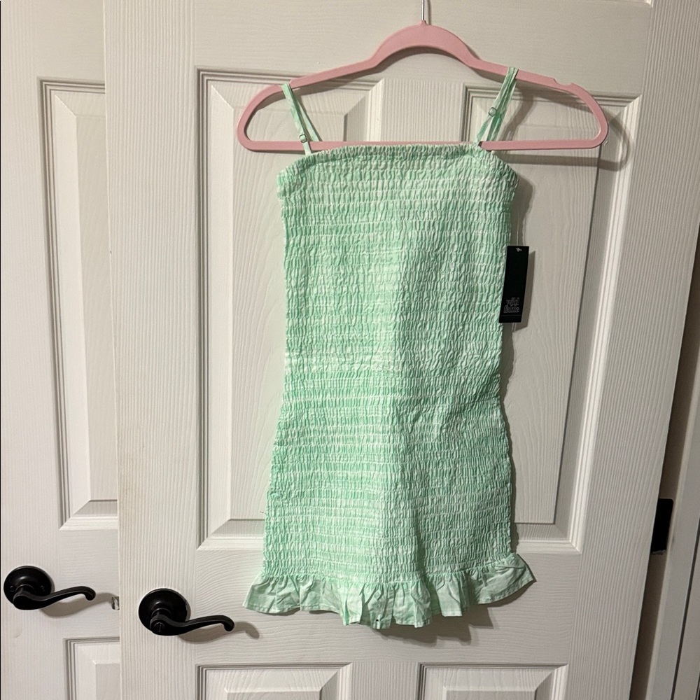 Wild Fable Light Green Mini Dress